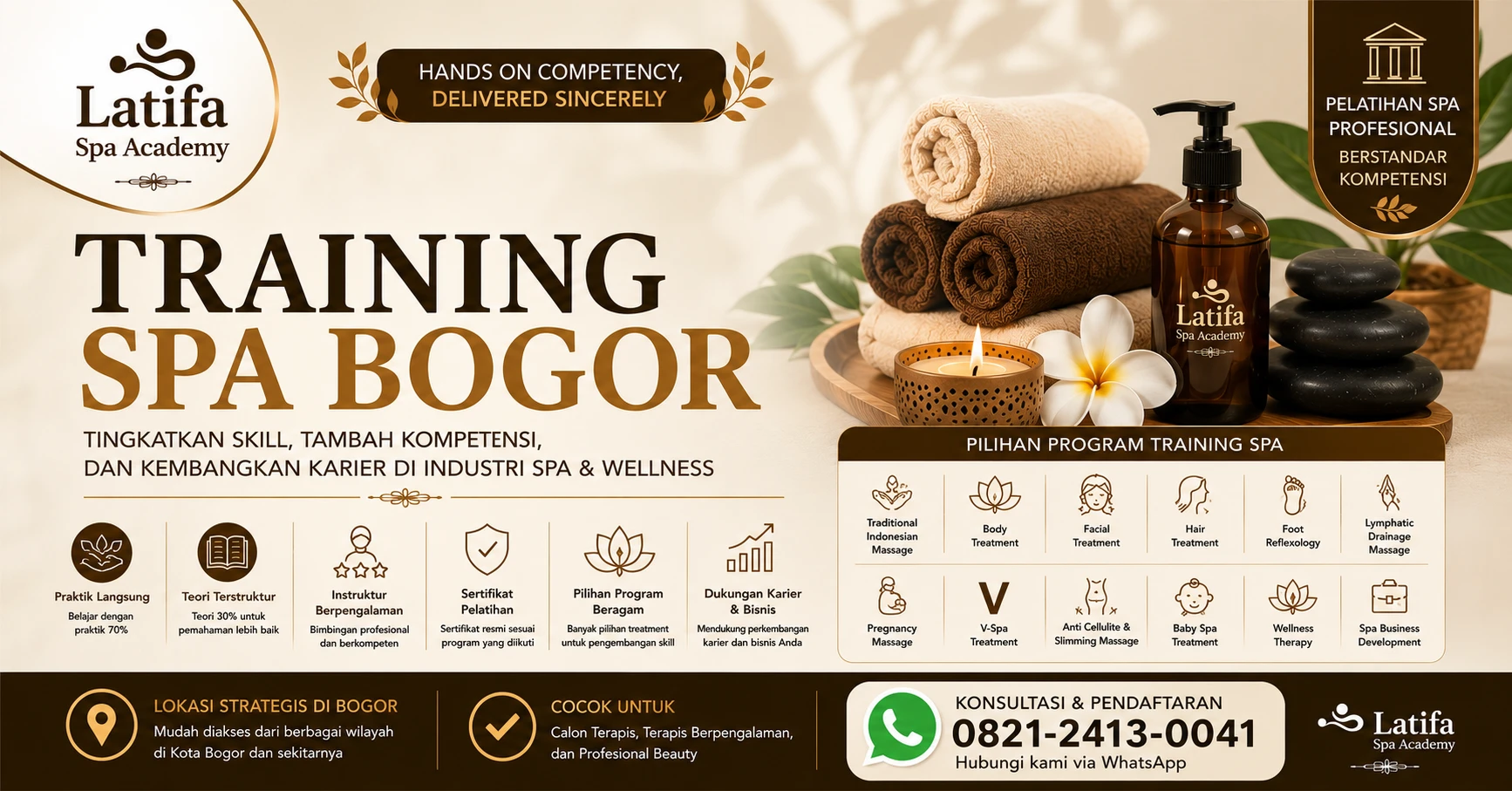 Training Spa Bogor Profesional | Praktik Langsung | Latifa Spa Academy