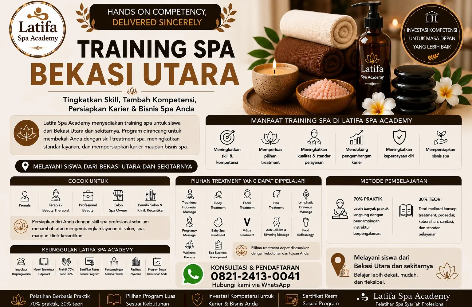 Training Spa Bekasi Utara Profesional | Latifa Spa Academy