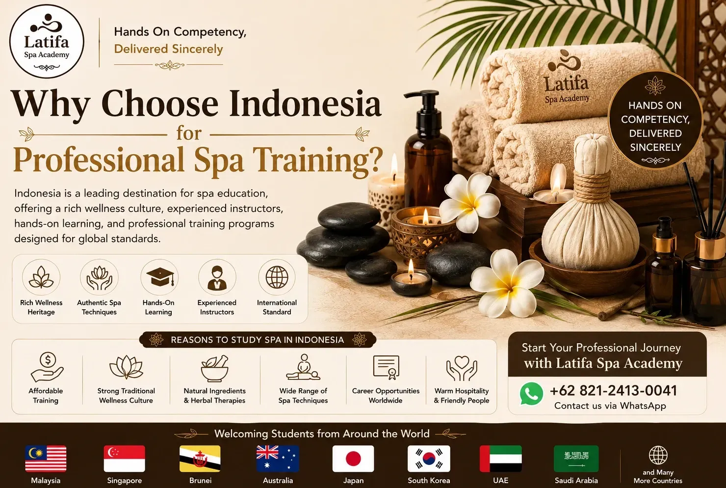 Why Choose Indonesia for Professional Spa Training?